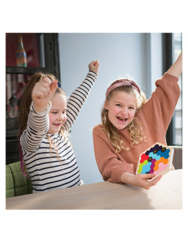 BSGA346,Puzzle Beezz, puzzle din lemn cu provocari