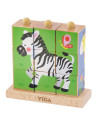 VIG50834,Cuburi montessori, Animale salbatice