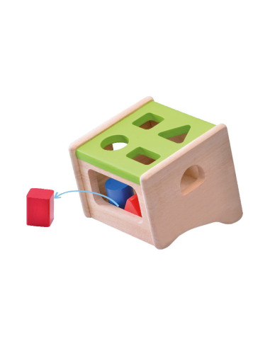WED-3087,Sortator cu forme colorate din lemn, Wonderworld