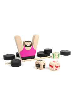 M-MWDB0-001,Woody Builder, joc de motricitate din lemn, Milaniwood 2