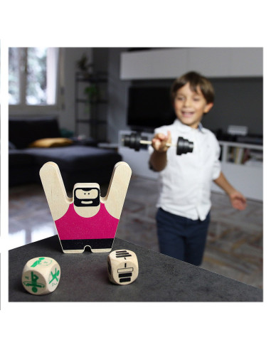 M-MWDB0-001,Woody Builder, joc de motricitate din lemn, Milaniwood