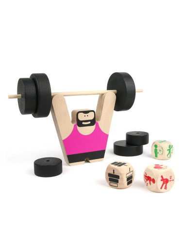 M-MWDB0-001,Woody Builder, joc de motricitate din lemn, Milaniwood