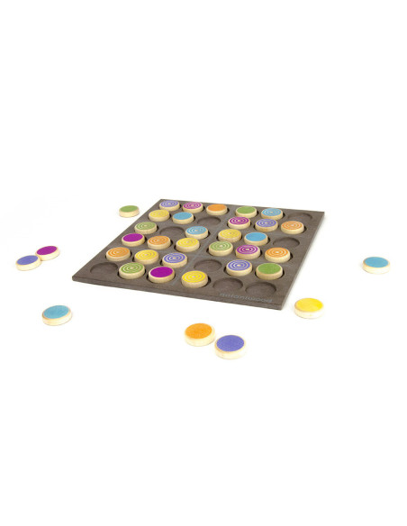M-MSDK0-001,Sudokino, joc de logica din lemn, Milaniwood