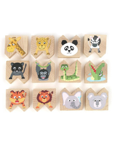 M-MCMW-005,Animale exotice haioase, joc de echilibru, Milaniwood 2