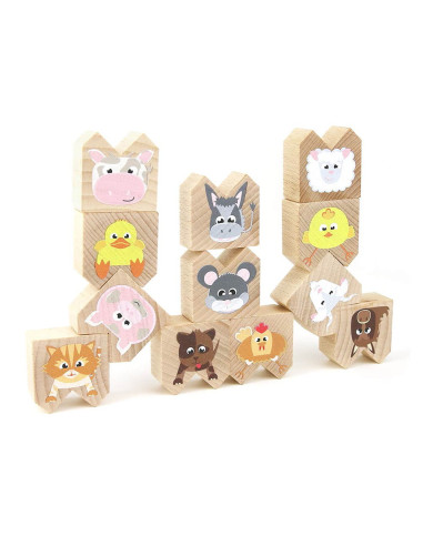 M-MCMW-004,Animale de ferma haioase, joc de echilibru