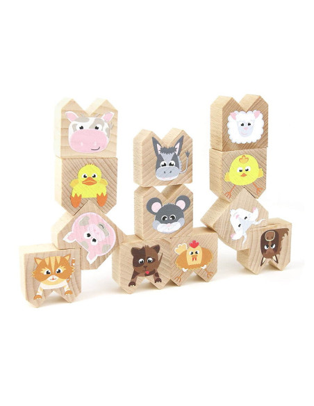 M-MCMW-004,Animale de ferma haioase, joc de echilibru