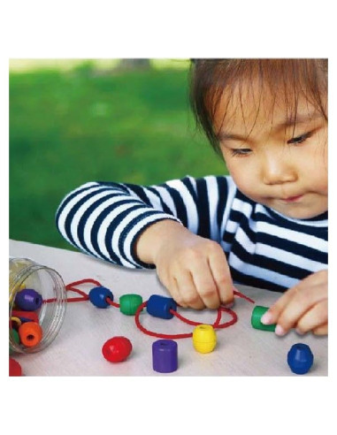 VIG58466,Margele mari din lemn colorate