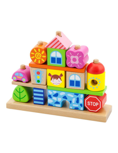 VIG50043,Piramida Montessori Oraselul Copiilor