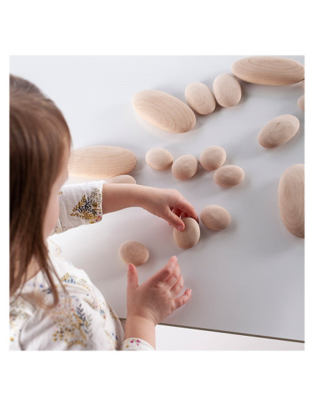 G6771,River Stones joc de stivuit cu carduri, Guidecraft