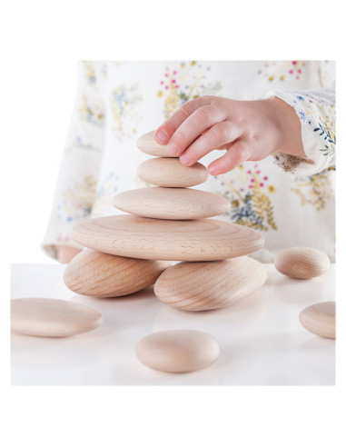G6771,River Stones joc de stivuit cu carduri, Guidecraft