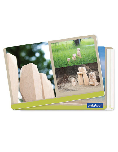 G6772,Standing Stones, joc de stivuit cu carduri, Guidecraft