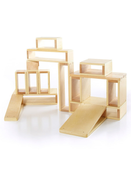 G97080,Hollow Blocks, blocuri mari de constructie openended, Guidecraft