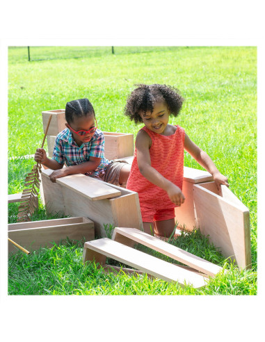 G97080,Hollow Blocks, blocuri mari de constructie openended, Guidecraft