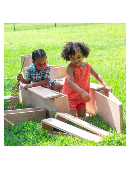 G97080,Hollow Blocks, blocuri mari de constructie openended, Guidecraft