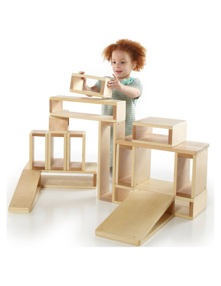 G97080,Hollow Blocks, blocuri mari de constructie openended, Guidecraft