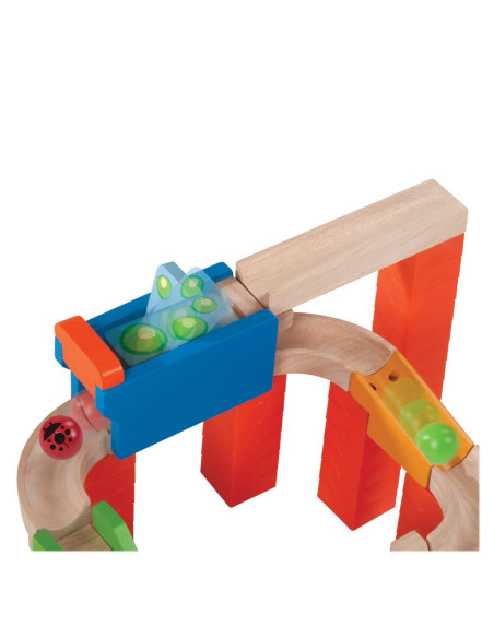 WW-7013,Set 5 bile din lemn Trix Track, Wonderworld