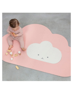 QT172222,Saltea de joaca din spuma, Norisorul roz, 145 cm 2