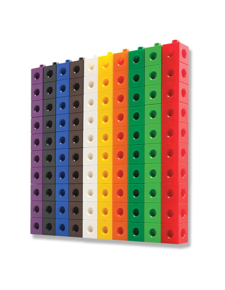 EDX-53835,Linking Cubes, set 100 cuburi interconectabile