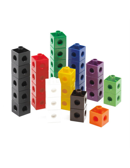 EDX-53835,Linking Cubes, set 100 cuburi interconectabile
