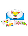 EDX-54051,Junior Geoland, set STEM cu oglinzi si sabloane geometrice