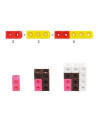 EDX-75190,Math Cubes, cuburi interconectabile, set 125 piese