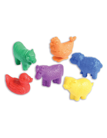 EDX-75182,Set pentru sortat, Animale de ferma, Edx Education