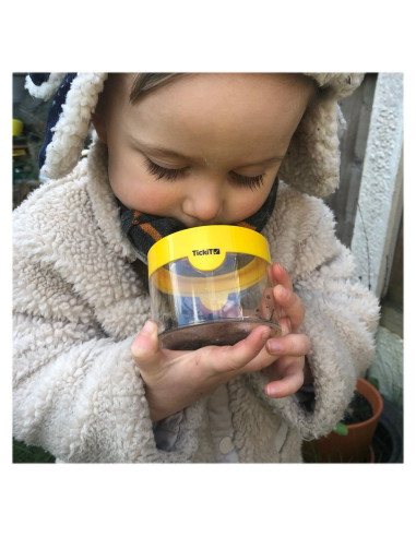 TIK-61094,Rainbow Viewers, borcane cu lupa, set 6 piese, TickiT