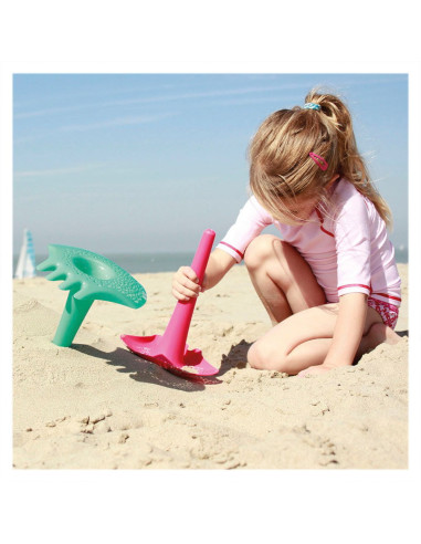 QT170013,Triplet, jucarie multifunctionala pentru nisip, roz