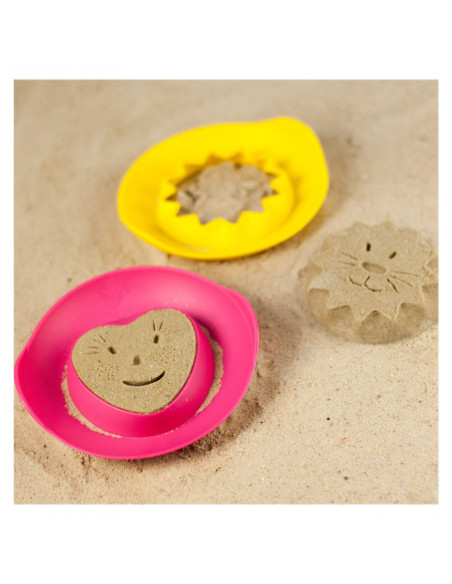 QT170495,SunnyLove, set 2 forme pentru nisip, Quut Toys