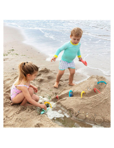 QT170969,Set de plaja Triplet, jucarii multifunctionale, Quut Toys 2