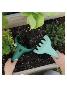 QT172871,Raki, set pentru plaja si gradina, verde, Quut Toys 2