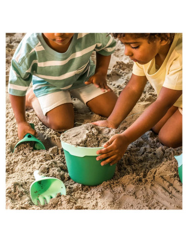 QT172871,Raki, set pentru plaja si gradina, verde, Quut Toys