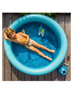 QT172673,Dippy, piscina gonflabila, 120 cm, albastru, Quut Toys 2