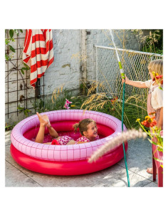 QT172697,Dippy, piscina gonflabila, 120 cm, rosu, Quut Toys 2