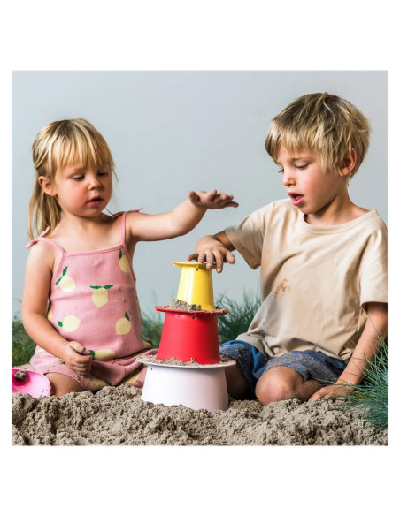 QT172857,Alto rosu, set forme pentru nisip, Quut Toys