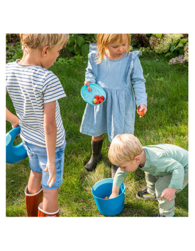 QT173267,Bucki, galetusa cu sita, albastru, Quut Toys