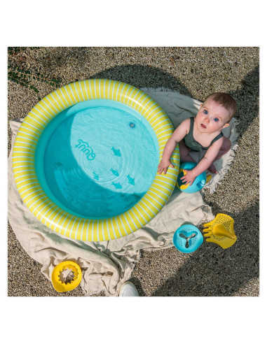 QT172710,Dippy, piscina gonflabila, 80 cm, albastru, Quut Toys