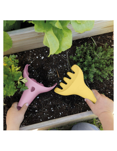 QT173564,Garden Fun Pink, set de plaja si gradina, Quut Toys QT173564,Garden Fun Pink, set de plaja si gradina, Quut Toys