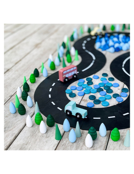 WTP-12RR,Traseu auto Waytoplay, Ringroad, 12 piese