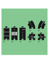WTP-24HI,Traseu auto Waytoplay, Highway, 24 piese