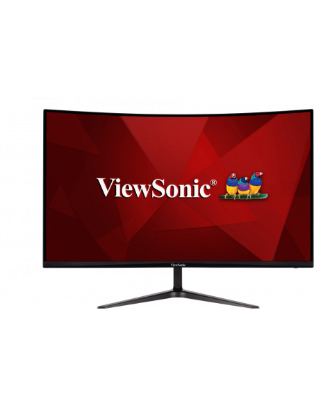MONITOR ViewSonic 32 inch, Gaming, VA, Full HD (1920 x 1080), curbat, 300 cd mp, 1 ms, HDMI x 2 | Display Port, "VX3218-PC-MHD"