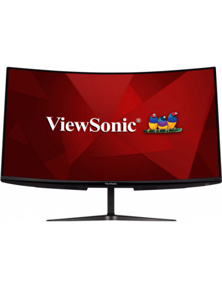 MONITOR ViewSonic 32 inch, Gaming, VA, Full HD (1920 x 1080), curbat, 300 cd mp, 1 ms, HDMI x 2 | Display Port, "VX3218-PC-MHD"