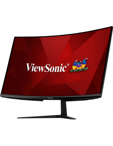 MONITOR ViewSonic 32 inch, Gaming, VA, Full HD (1920 x 1080), curbat, 300 cd mp, 1 ms, HDMI x 2 | Display Port, "VX3218-PC-MHD"