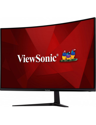 MONITOR ViewSonic 32 inch, Gaming, VA, Full HD (1920 x 1080), curbat, 300 cd mp, 1 ms, HDMI x 2 | Display Port, "VX3218-PC-MHD"