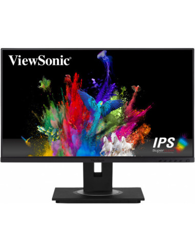MONITOR ViewSonic 23.8 inch, home | office, IPS, Full HD (1920 x 1080), Wide, 250 cd mp, 5 ms, DisplayPort | HDMI | VGA, "VG2455