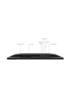 MONITOR Lenovo 31.5 inch, home | office, WLED, 4K UHD (3840 x 2160), Wide, 350 cd mp, 4 ms, DisplayPort | HDMI, "66C9UAC1EU" (in