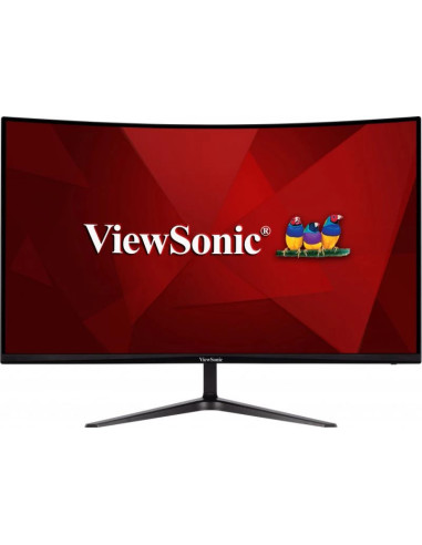 MONITOR ViewSonic 32 inch, Gaming, VA, Full HD (1920 x 1080), curbat, 300 cd mp, 1 ms, HDMI x 2 | DisplayPort, "VX3219-PC-MHD" (