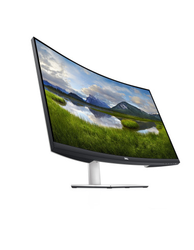 MONITOARE DELL 31.5 inch, home, office, VA, 4K UHD (3840 x 2160), Wide, curbat, 300 cd mp, 8 ms, HDMI x 2, DisplayPort, "S3221QS