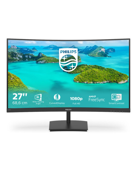 Monitor 27 Philips 271E1SCA Curbat 1500R FHD 1920*1080 75 Hz 4 ms VA 16 9 250 cd  mp 3000 1 Mega Infinity DCR Anti