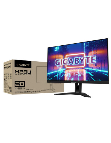 Gigabyte monitor gaming, M28U, diagonala  28" IPS, rezolutie  3840 x 2160 (UHD), Negru